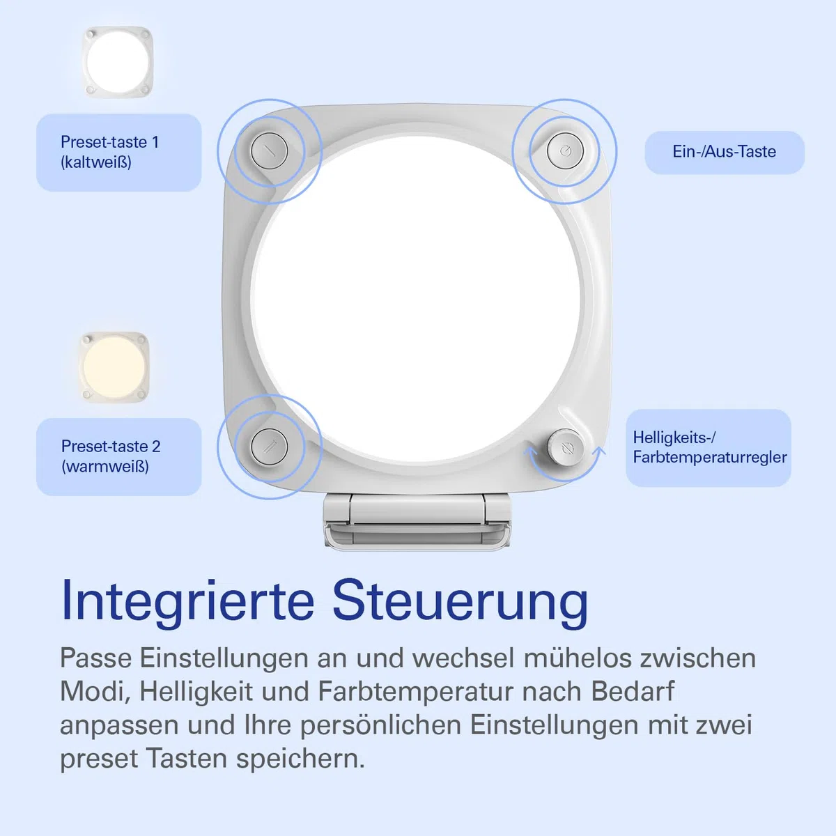 Elgato Key Light Neo mit Monitorhalterung, Studioleuchte