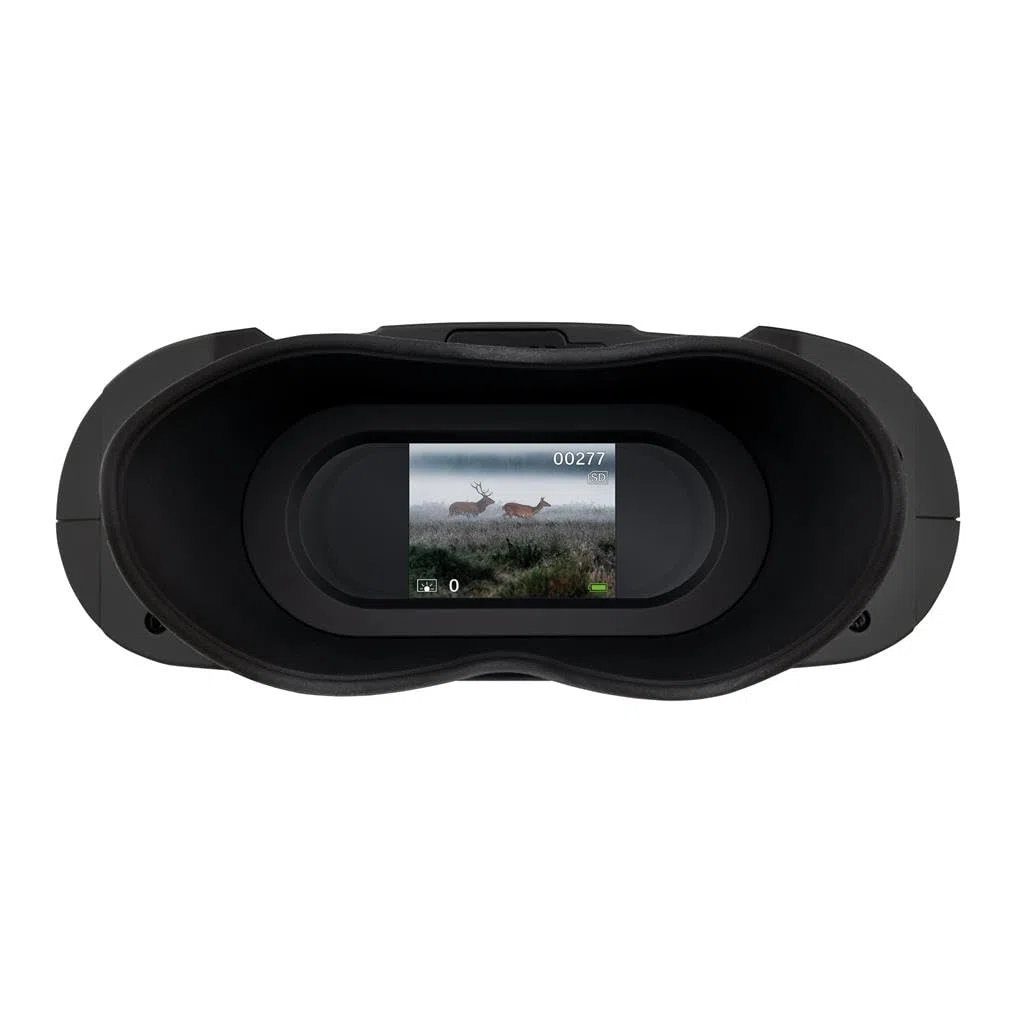 DÖRR ZB-200 PV | Binokulares Nachtsichtgerät | Digitales Nachtsichtfernglas | Foto- & Videoaufnahme | 500m Reichweite | Infrarotbeleuchtung | 2X Digitalzoom | LCD-Sucher