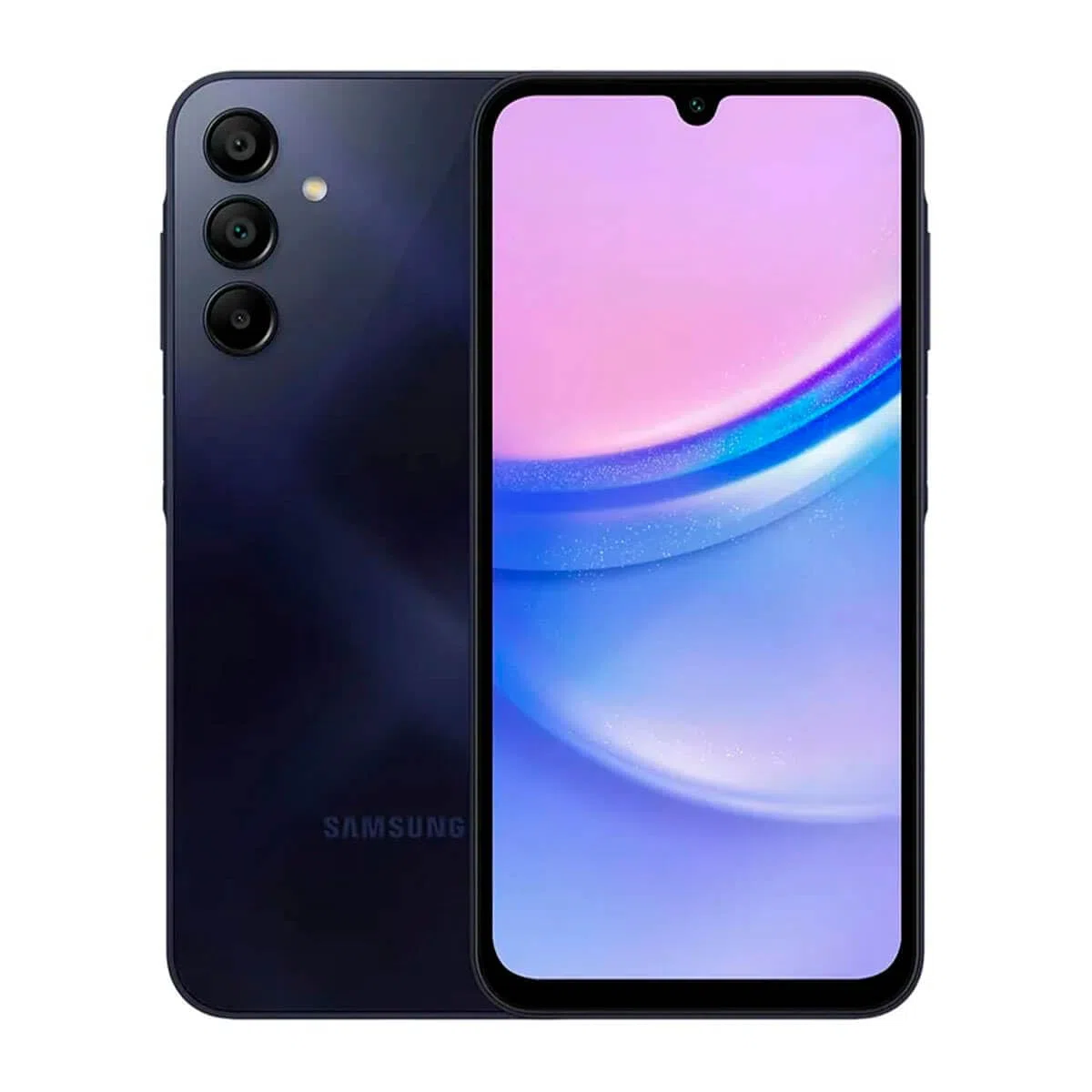 Samsung Galaxy A15 5G Smartphone Dual-SIM RAM 4 GB / Interner Speicher 128 GB microSD slot OLED-Display 6.5" 2340 x 1080 Pixel (90 Hz) Triple-Kamera 50 MP 5 MP 2 MP front camera 13 MP Blue Black