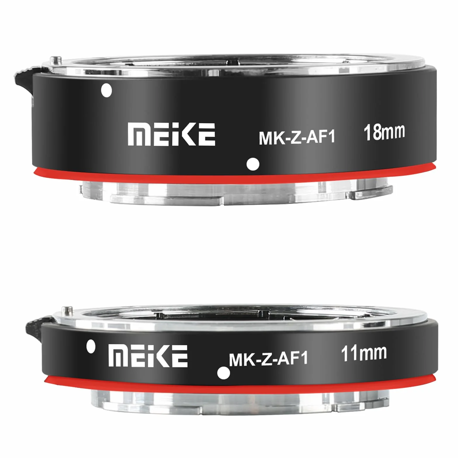 Meike MK-Z-AF1 Metal Auto Focus Macro Extension Tube Adapter Ring (11mm+18mm) Compatible with Nikon Z5 Z6 Z7 Z50