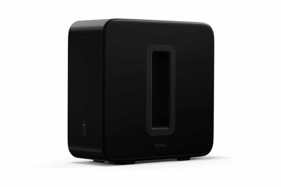 Sonos Sub Gen.3 Schwarz – Leistungsstarker WLAN Subwoofer für tiefe Bässe