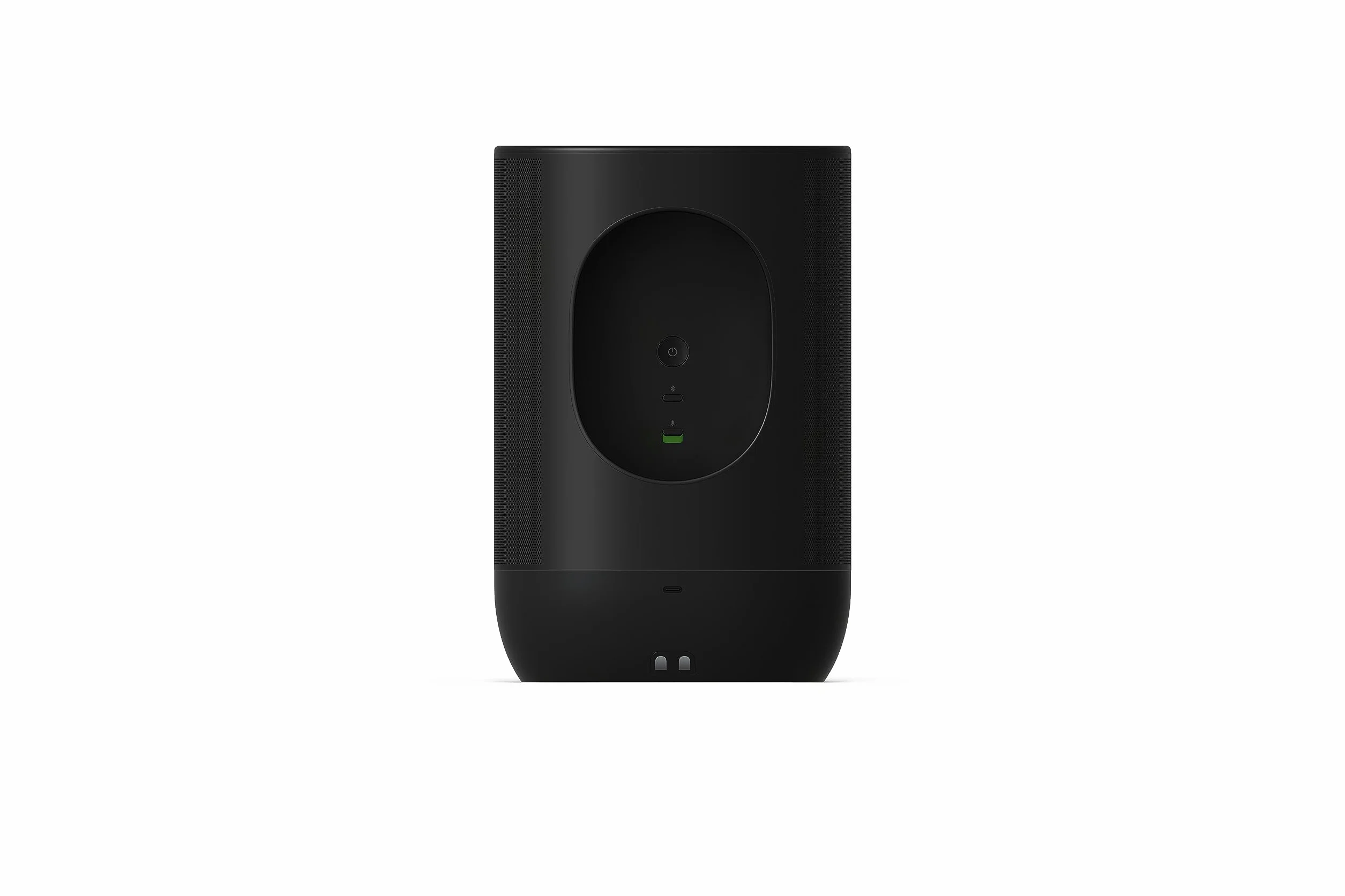 Sonos Move 2 | Tragbarer WLAN Speaker mit WLAN, Bluetooth, kompatibel mit Amazon Alexa, mindestens 24 Stunden Akkulaufzeit und kabelloser Ladestation - Schwarz