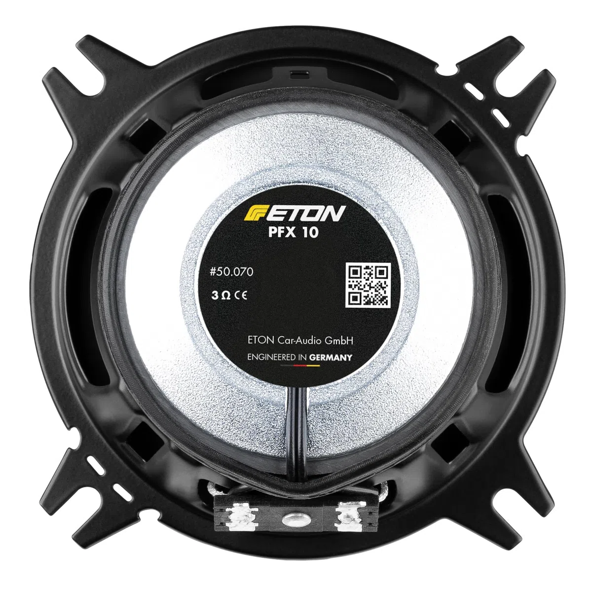 ETON PFX 10 – Klangstarkes 10 cm / 4“ Koaxial System, Auto Lautsprecher für Front oder Heck, Soundsystem mit 80 Watt, geeignet auch für Wohnmobile, Busse, Transporter, 1 Paar