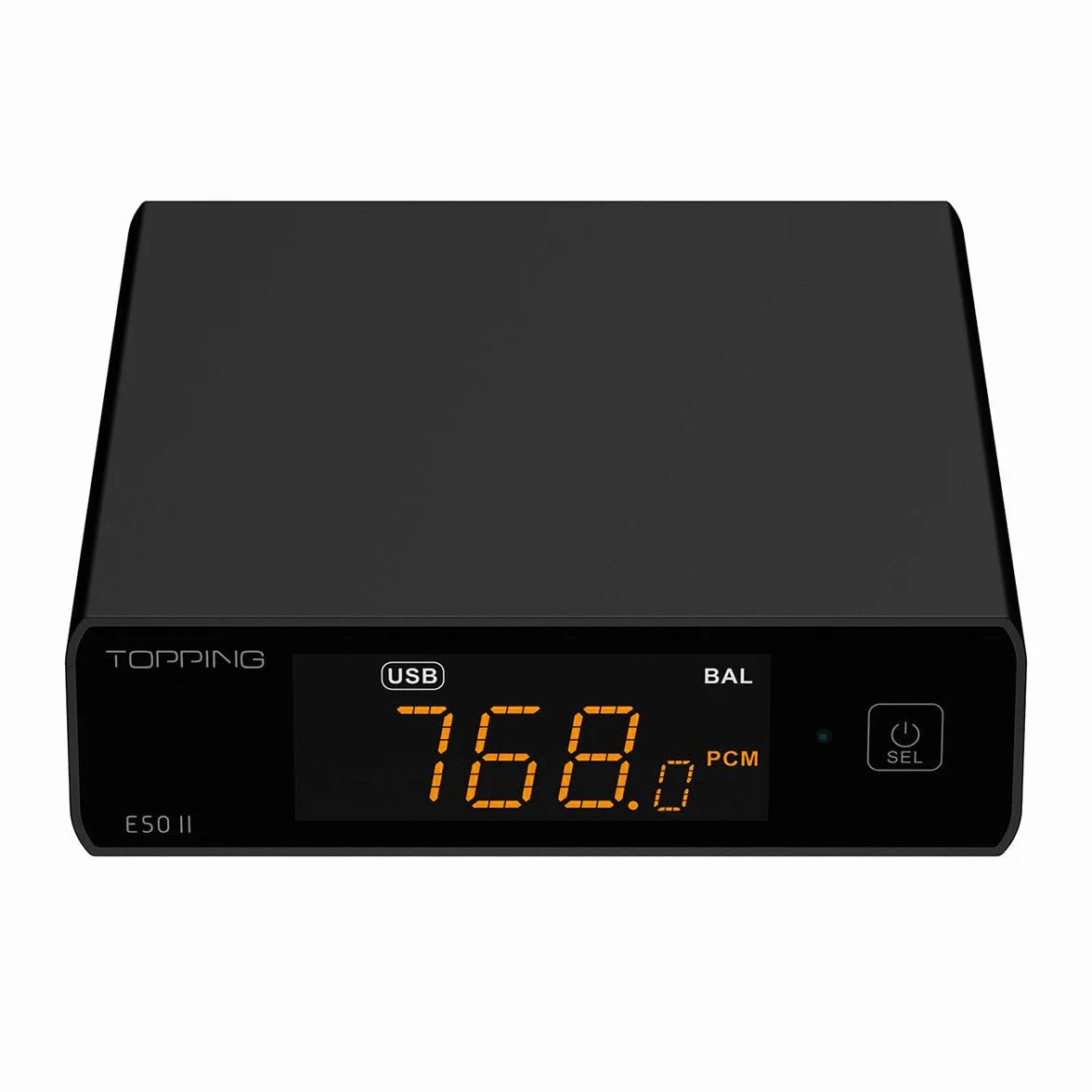 Topping E50II DAC Hi-Res Audio Desktop AK4497S DSD512 PEQ 10-Bands Bluetooth LDAC Schwarz