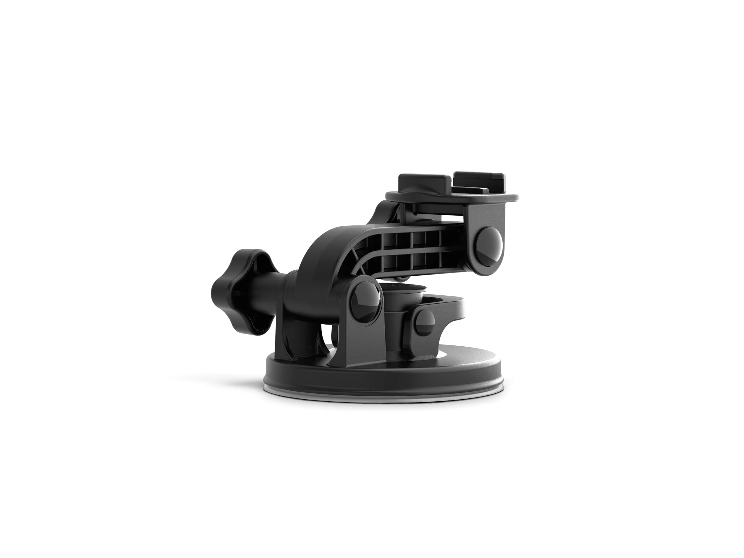 GoPro HD HERO2, HERO3, HERO3+ Front Saugnapfhalterung - gebogene, vertikale Schnellspannschnalle, 2 x Schwenkarme, Rändelschrauben (Offizielles GoPro-Zubehör)