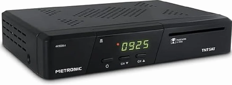 Metronic 441639 Terminal TNT SAT HD, schwarz, Norme