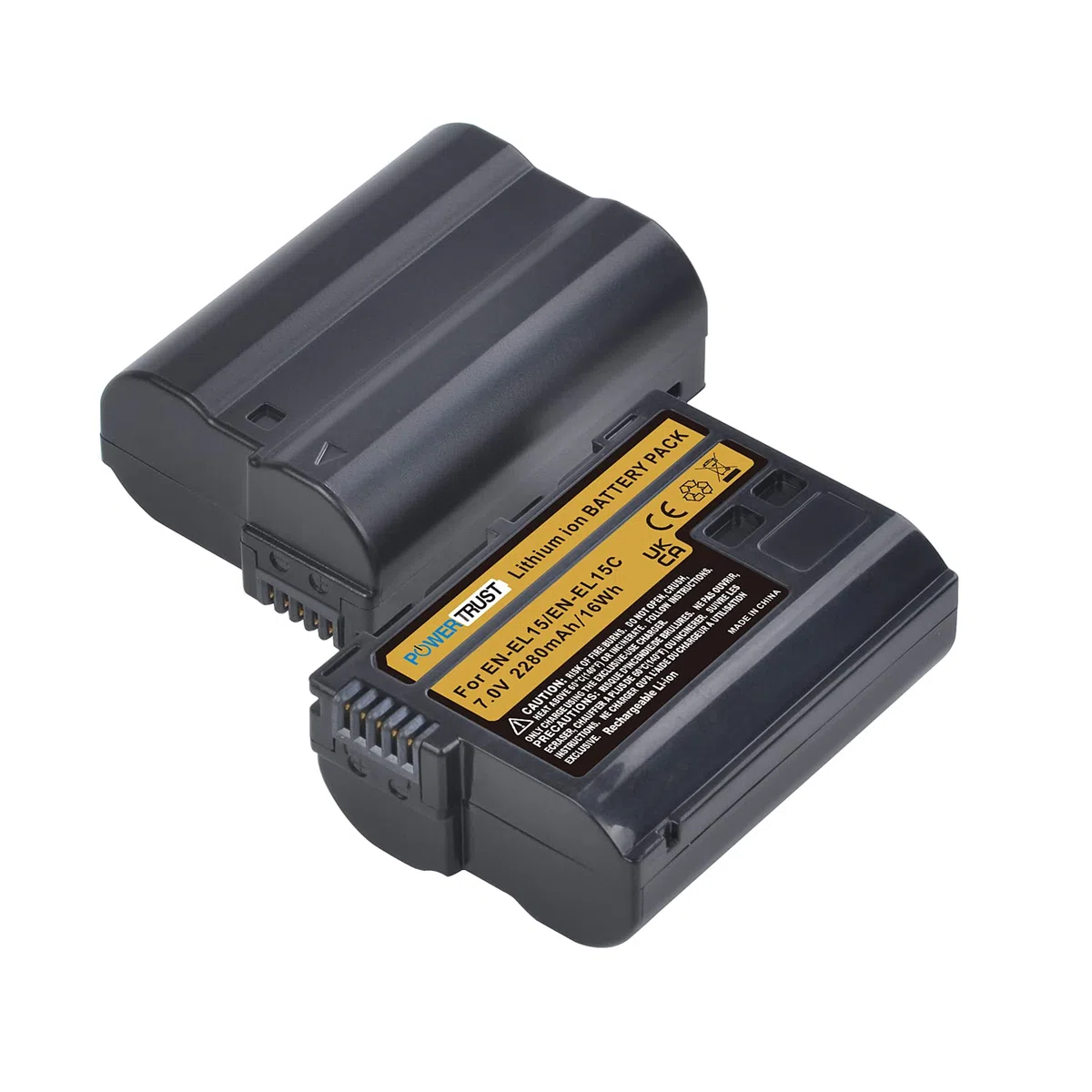 EN-EL15 EL15B EN-EL15C Akku und Ladegerät mit Typ-C Anschluss für Nikon Z8,Z5, Z6,Z6 II,Z6 III, Z7 II, D7200, D500, D800, D7200, D7000, D750, D7500, D810, D7100,D600, D610