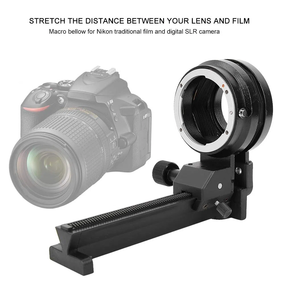 Makro-Balg, Makro-Nahaufnahmebalg für -Objektive D90, D80, D70, D70S, D60, D50, D40, D40X, D7100, D7000, D5300, D5200, D5100, D5000, D3300, D3200