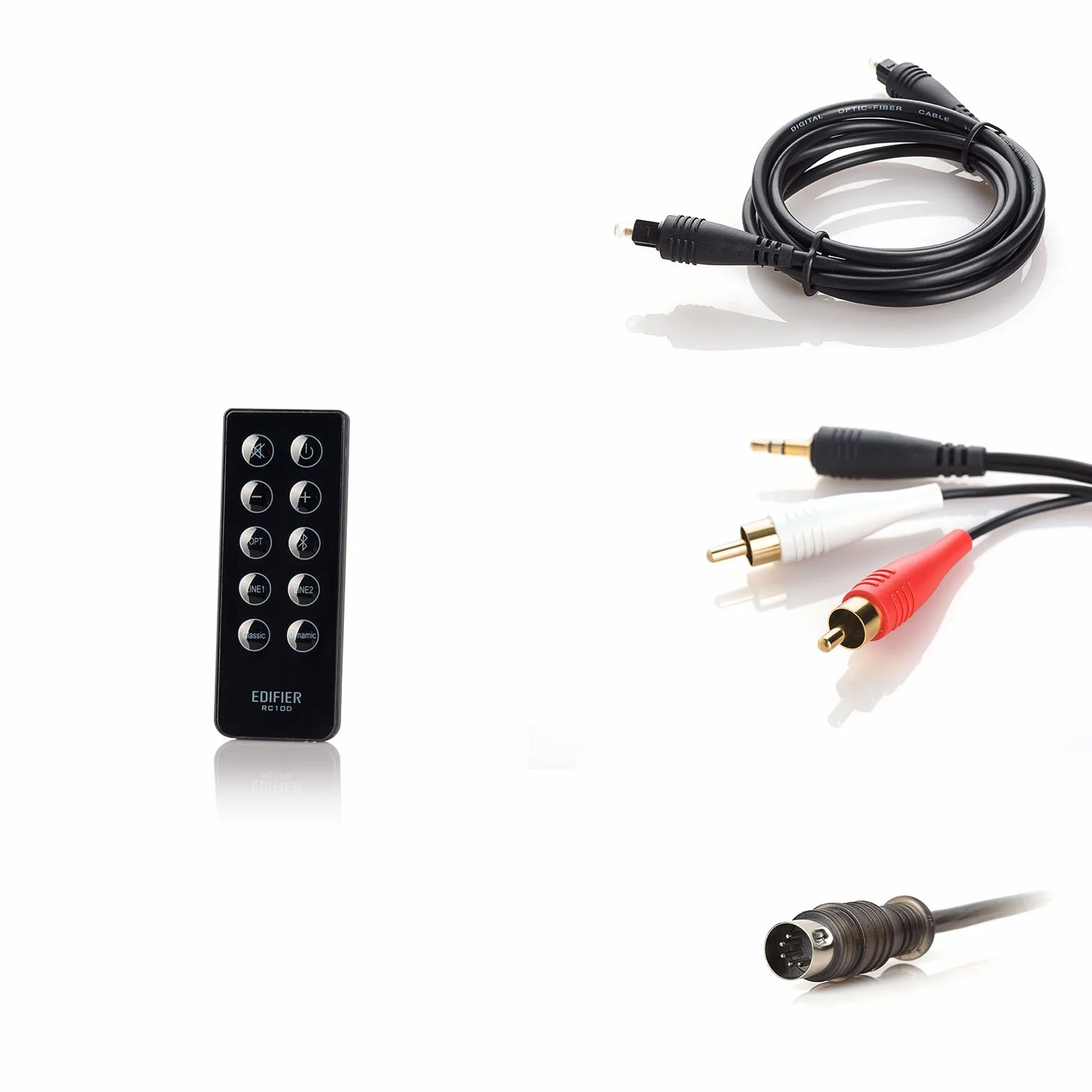 EDIFIER Studio R2000DB Bluetooth-Lautsprechersystem (120 Watt) mit Infrarot-Fernbedienung und optischem Eingang, Schwarz