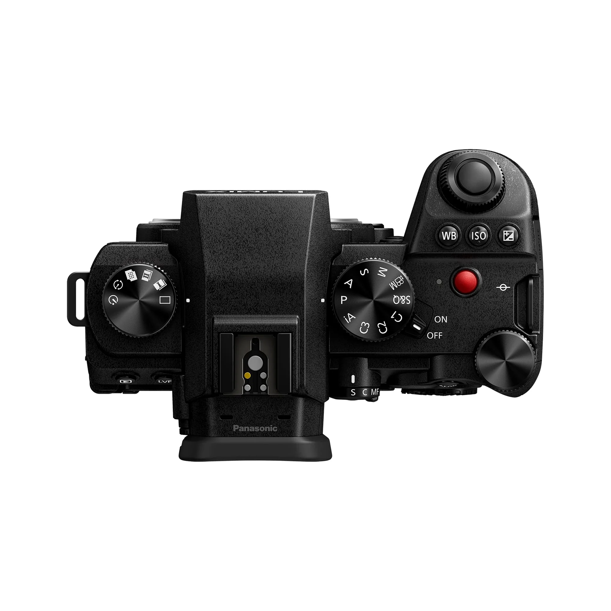 Panasonic LUMIX DC-S5 II Spiegellose Vollformat Kamera 4K 60p und 6K 30p, Flip-Screen, WLAN, Hybrid-Phasen-AF mit 779 Messfeldern, Active is, Gehäuse nur mit Ersatzakku DMW-BLK22, Schwarz