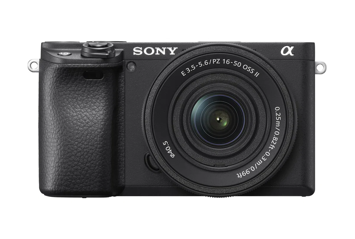 Sony Alpha 6400 APS-C Spiegellose Kamera mit 16-50mm Objektiv, 4K, Autofokus mit Augenerkennung