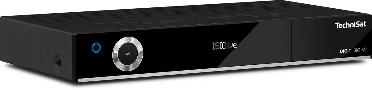 TechniSat DIGIT ISIO S2 - HD Sat-Receiver mit Twin-Tuner (HDTV, DVB-S2, PVR Aufnahmefunktion via USB oder im Netzwerk, Smart-TV, CI+, HDMI, App-Steuerung, UPnP-Livestreaming) schwarz, 0000/4756