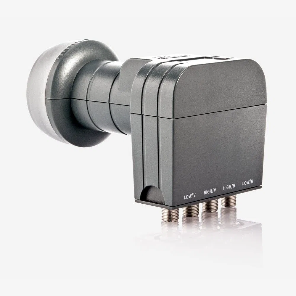 Fuba DAA 850 HD Sat Anlage - 8 Teilnehmer Komplettset Mit 85cm Alu Satellitenschüssel, DEK 407 Quattro LNB und FMT 508 Multischalter