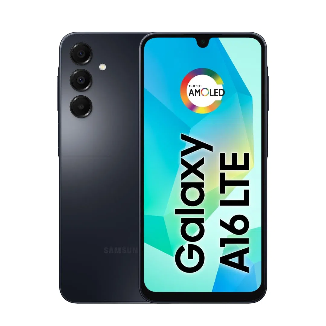 Samsung Galaxy A16 128 GB 4 GB RAM 50 MP Kamera 6,7 Zoll NFC IP54 5000 mAh Akku Schwarz