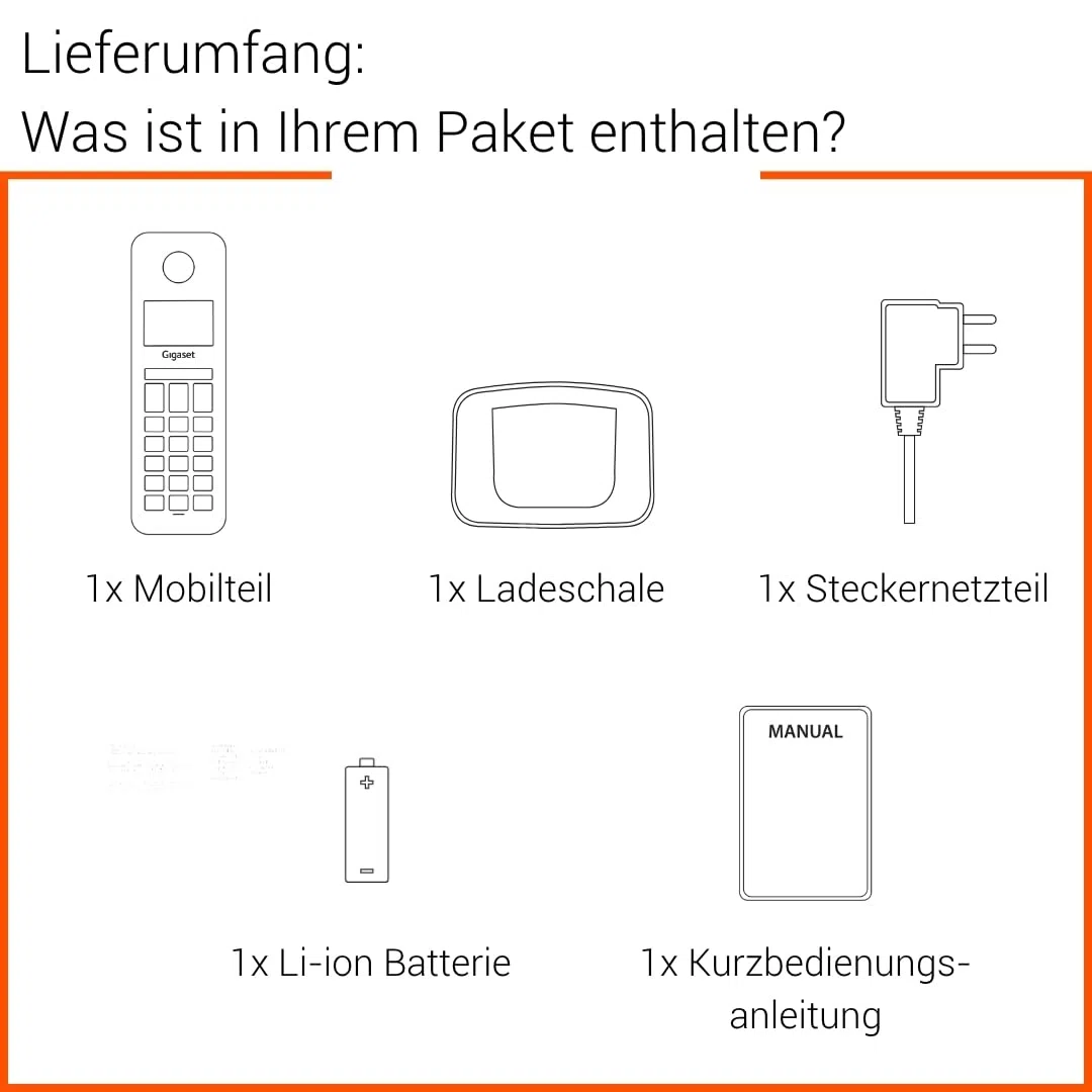 Gigaset Style 800HX – Telefon/Mobilteil/Handset mit Ladeschale für Router (Fritzbox,Speedport kompatibel)-HDVoice&CAT-iq 2.0–2,8" TFT-Farbdisplay–Elegantes Design–Schwarz[Deutsche Version][Ohne Basis]