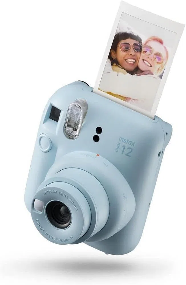 INSTAX Mini 12 Sofortbildkamera Pastel-Blue + Mini Film Standard (20/PK)