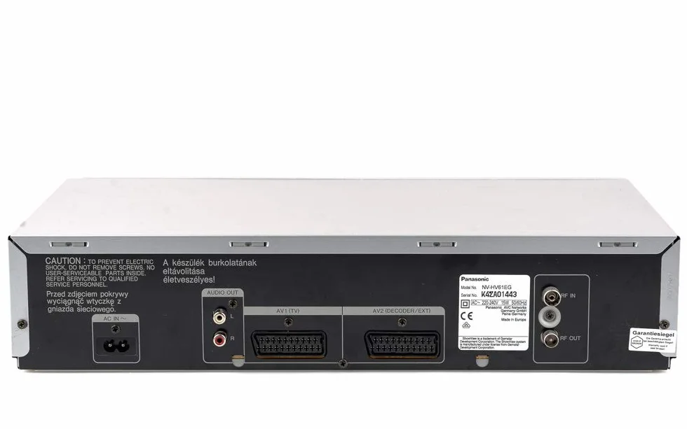 Panasonic NV-HV 61 EG-S Hifi-Stereo-Videorekorder silber