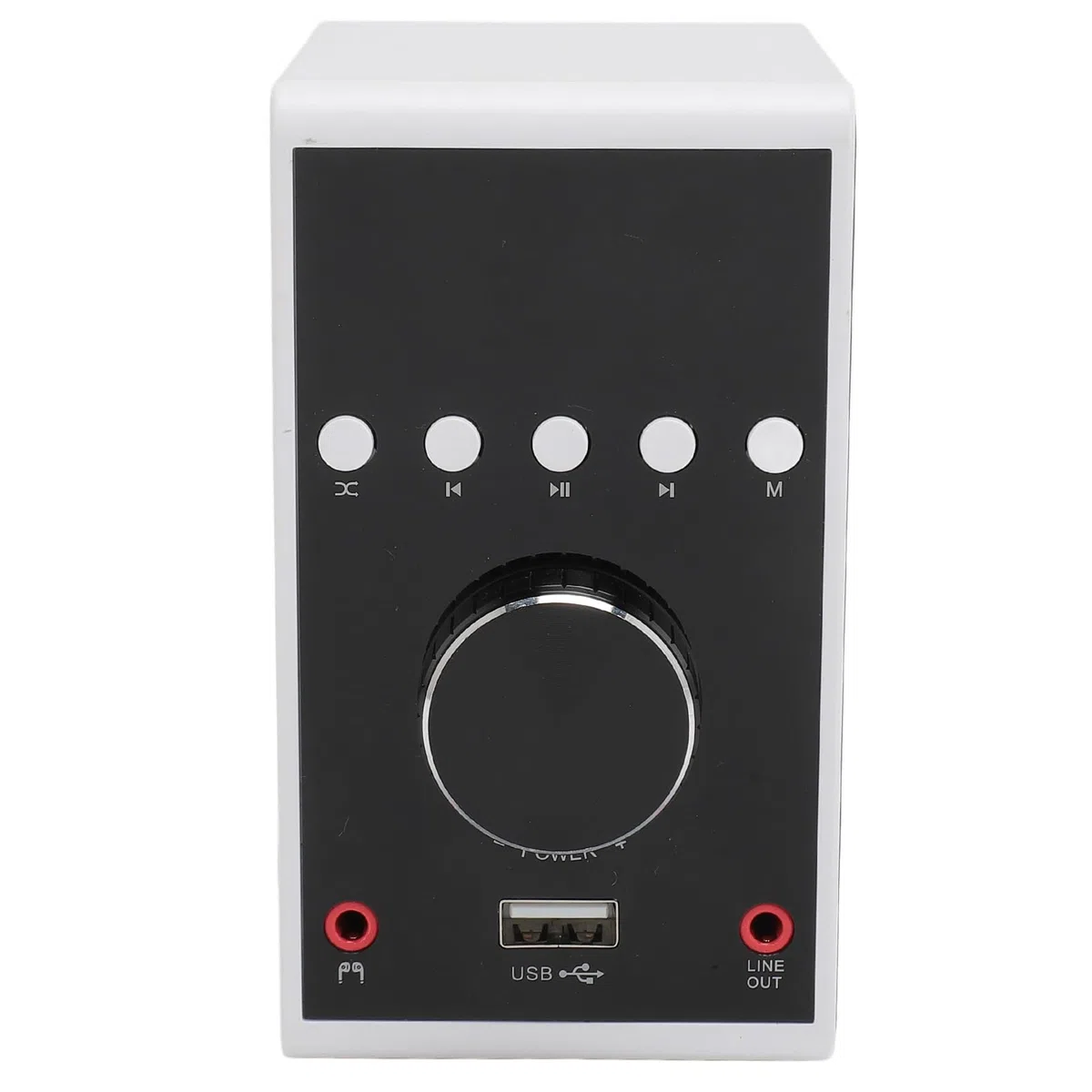 Digitaler Stereoverstärker mit Optischem, Koaxialem und USB-Eingang für Fernseher, Computer, Kabelloser Hi-Fi-Audioempfänger (Black)