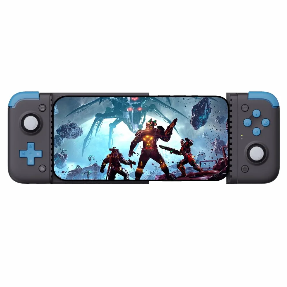 GameSir X2s Bluetooth Mobile Gaming Controller für iOS & Android - Gen 2 - Hall-Effekt Joysticks & Trigger, Hair Trigger & Turbo Modus - Spiele Xbox, PlayStation, PC, Call of Duty & Genshin Impact