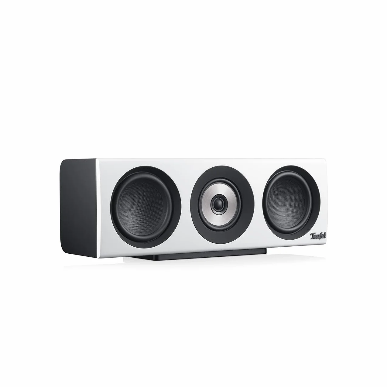 Teufel Definion 3 HiFi Center Lautsprecher - High-End-Center-Lautsprecher mit außergewöhnlich präziser Wiedergabe - weiß/schwarz