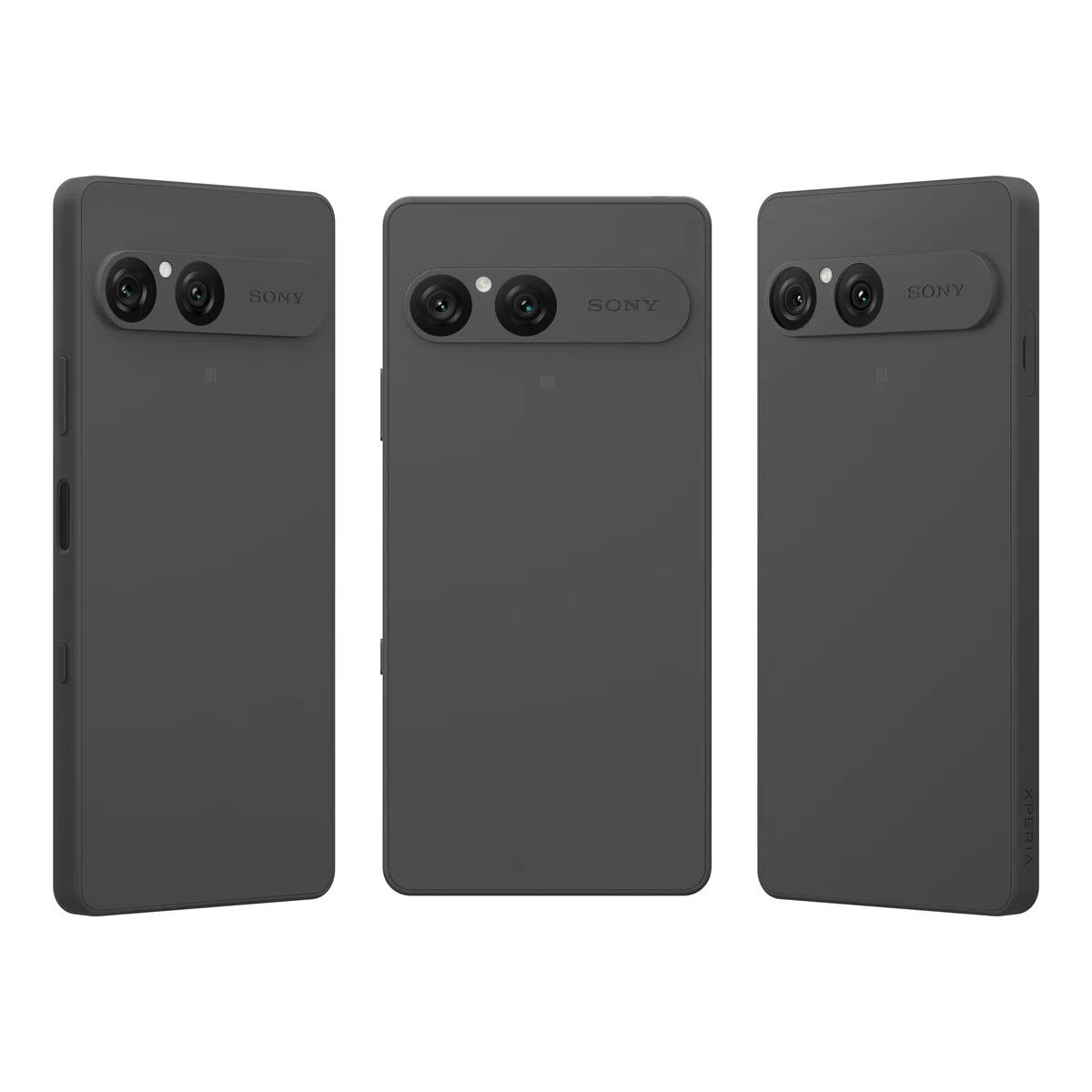 Sony Xperia 10 VII - 6,1" 19,5:9 OLED mit 120 Hz, Lange Akkulaufzeit - 5.000 mAh Akku, DREI Brennweiten, 3,5mm Audio, Android 15, IP65/68, Dual SIM hybrid, Charcoal Black