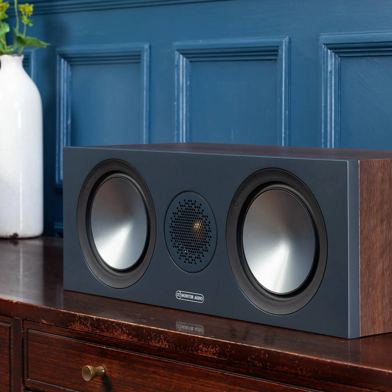 Monitor Centerlautsprecher Audio Bronze C150 Walnuss