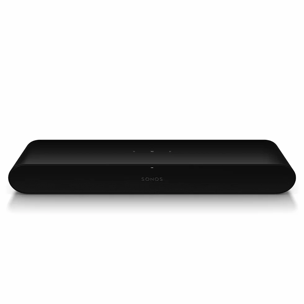 Sonos Ray Soundbar – Kompakte All-in-One-Soundbar für Filme, Spiele, Musikstreaming – Schwarz