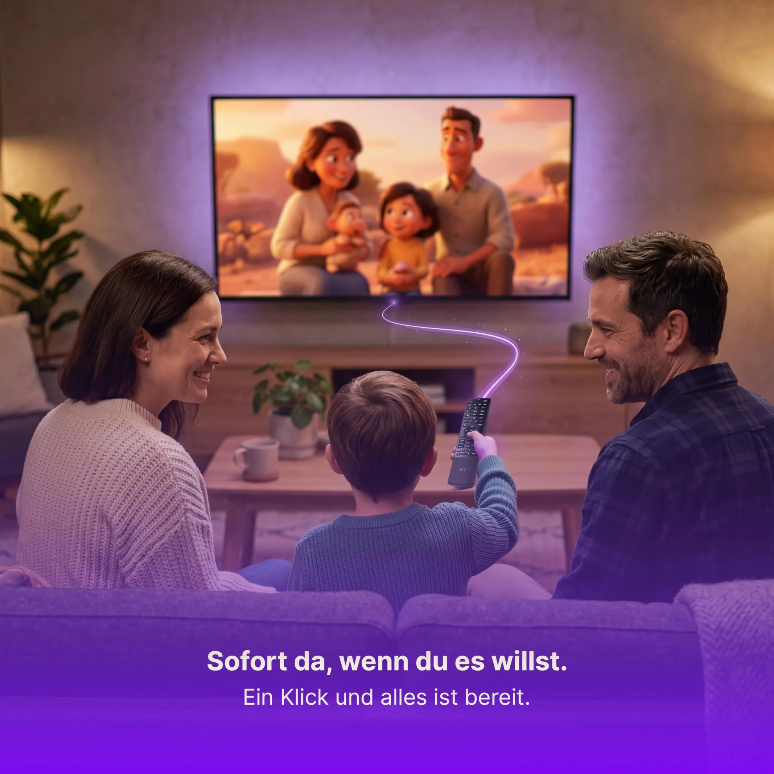 VU+ Zero 4K Combo Kabel- und Antennen-Receiver UHD 2160p – DVB-C/T2 Hybrid-Tuner mit HDR10, HLG, CI+ Slot, Linux Enigma2, HDMI 2.0 und HEVC, freenet TV bereit, lüfterloser Receiver, schwarz
