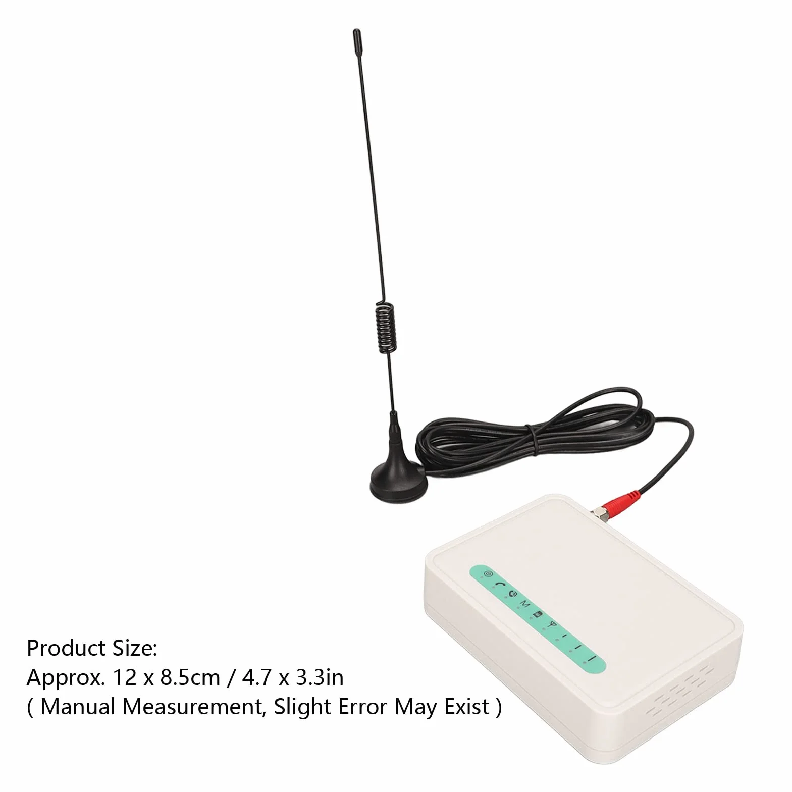 GSM Fixed Wireless Terminal, 3G 4G LTE Quad Band GSM 850/900/1800/1900 MHz Desktop Wireless Terminal Caller ID Dialer mit LED-Lichtanzeige, für Festnetztelefon, Alarm (EU-Stecker)