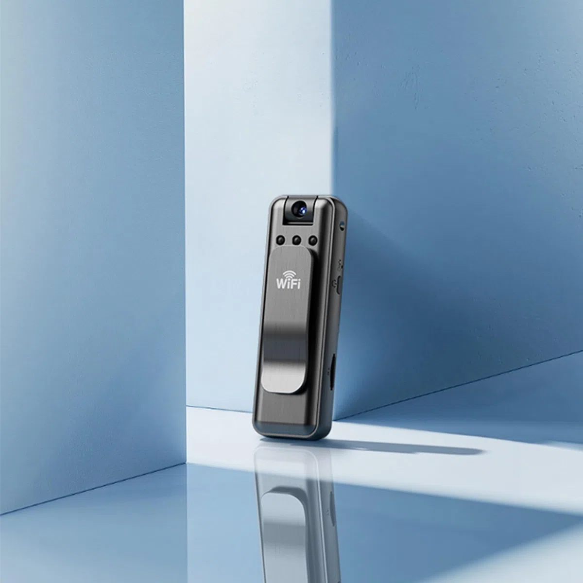 Body Cam, kleine Überwachungskamera, 0,33 Zoll tragbarer Video- und Audioaufnahme-Camcorder, Clip auf Mini-Fotogerät für Outdoor-Radfahren, Wandern und Reisen