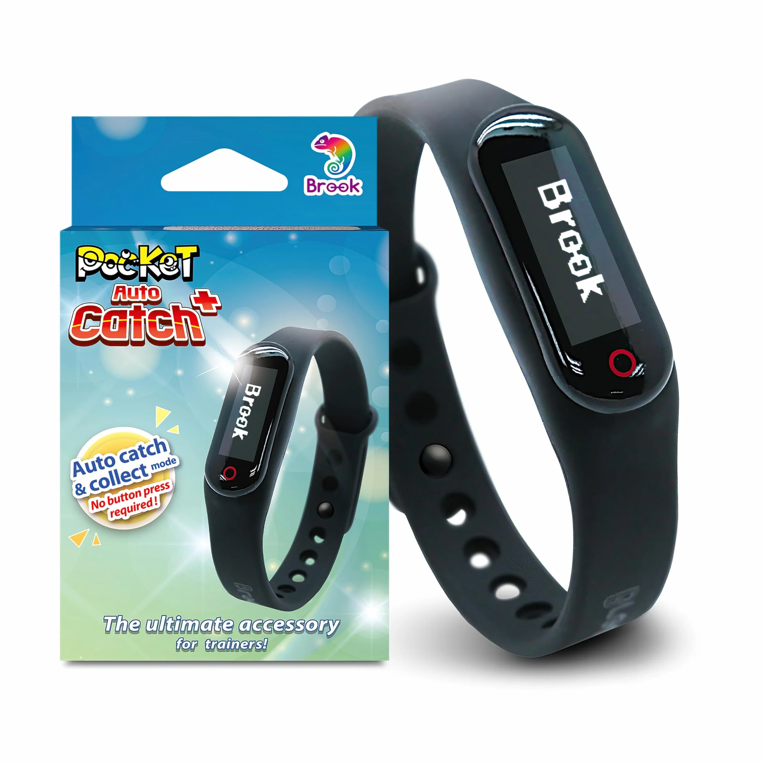 Brook Pocket Auto Catch Plus 2022 LED Touch Wristband for Pokémon Go