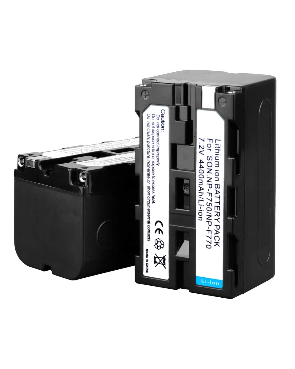 GVM BC-750/770 Akku und Ladegerät 4400mAh für F975, 960, F950, F930, F770, F750, F550, DCR, DSR, HDR, FDR, HVR, HVL und LED Video Licht