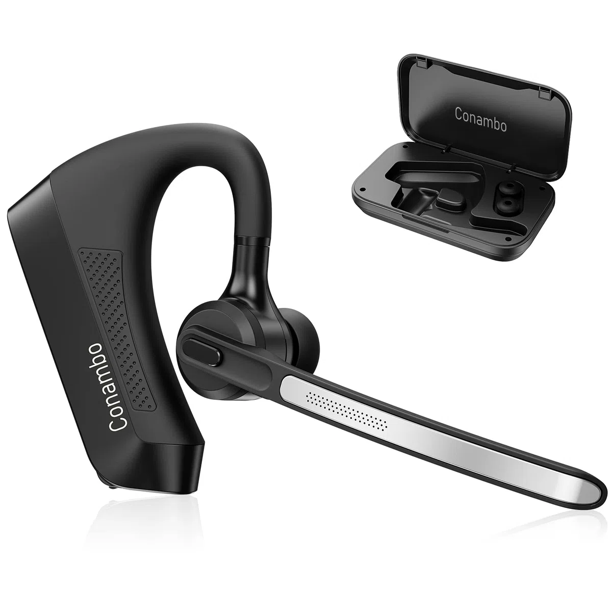 Conambo Bluetooth Headset V5.1 16 Stunden Gesprächszeit CVC 8.0 ENC Rauschunterdrückung K21