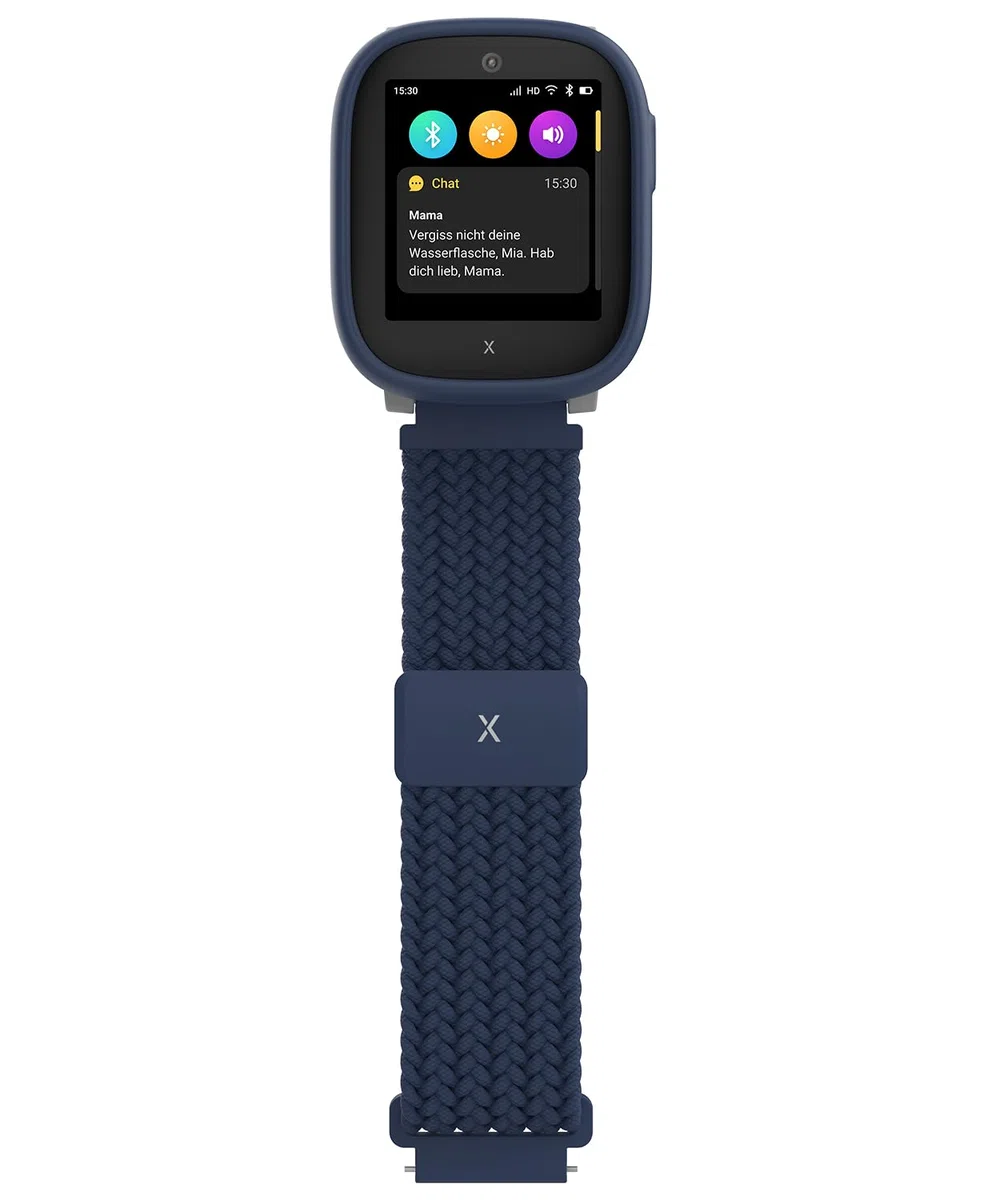 XPLORA X6 Play - wasserdichte Telefon Uhr für Kinder - 4G, Anrufe, Nachrichten, Schulmodus, SOS-Funktion, GPS, Kamera, Schrittzähler - 2 Jahre Garantie (BLAU)