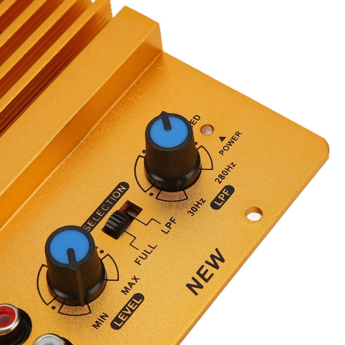 Bewinner 12V 800W Auto-Audio-Hochleistungsverstärker, Verstärkerplatine Leistungsstarke Bass-Subwooferplatine, Dynamischer Sound-Stereoverstärker für Fahrzeuge