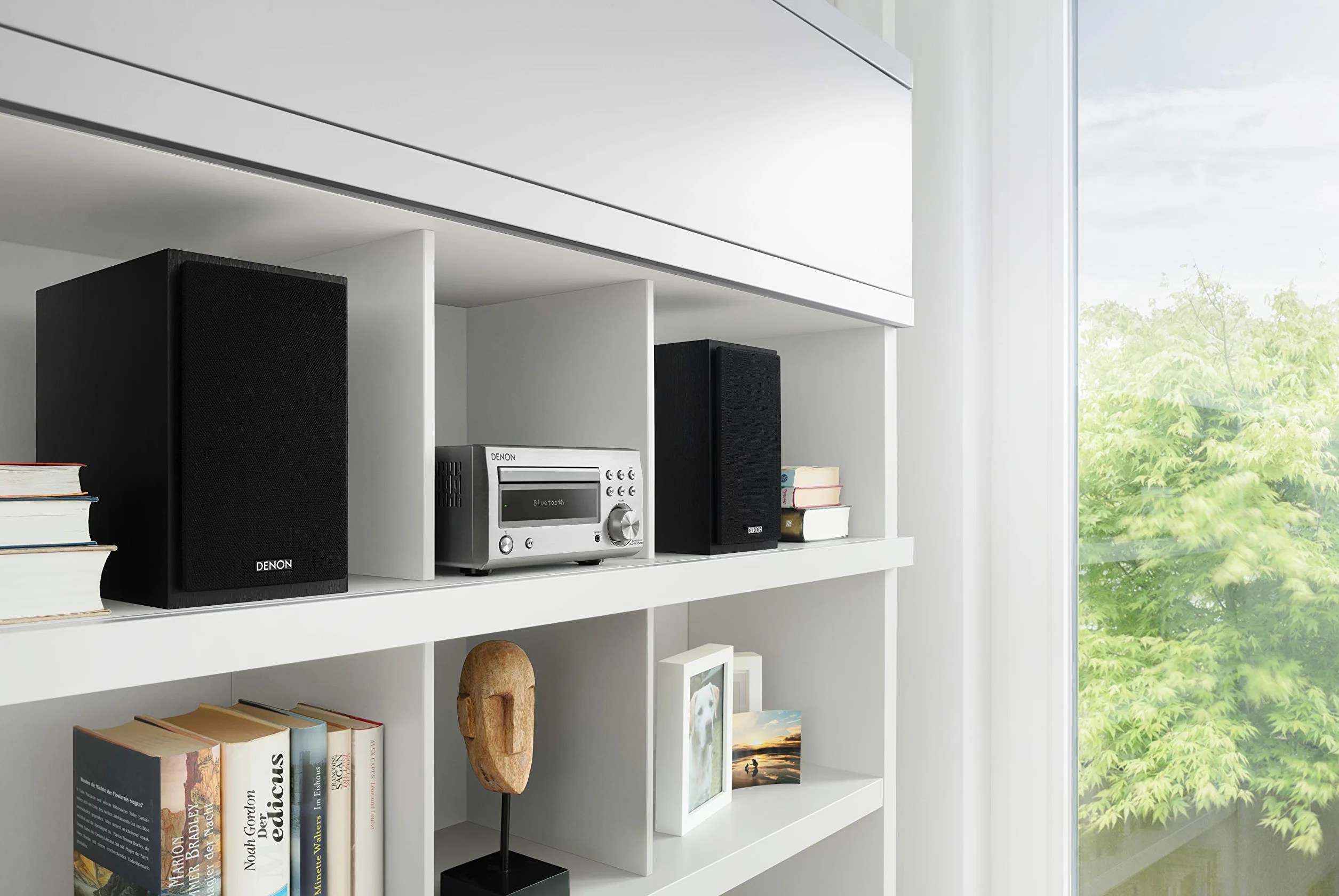 Denon RCD-M41DAB FM/DAB/CD Receiver Bluetooth Silber