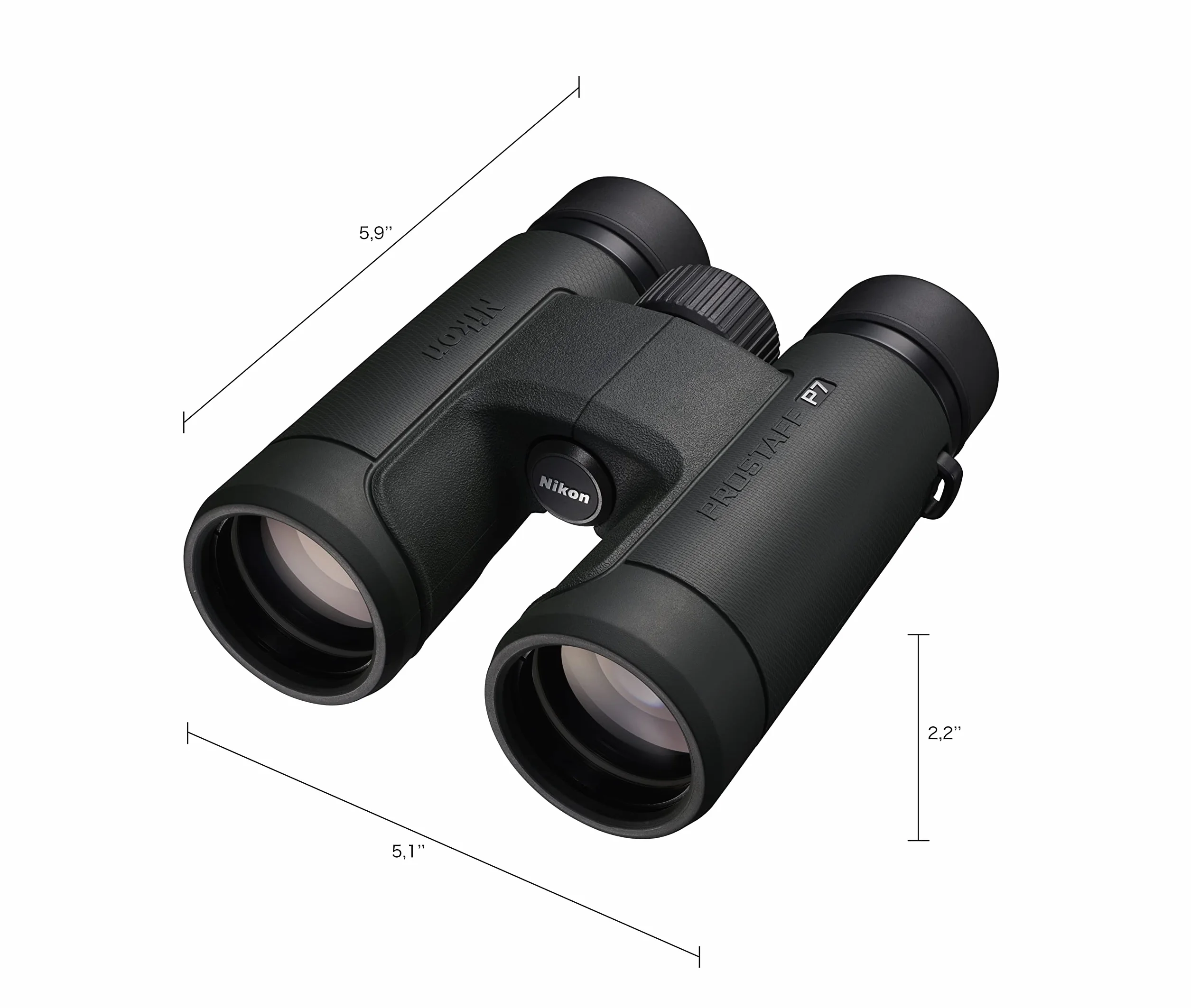 Nikon PROSTAFF P7 10x42, Dunkelgrün, 42mm