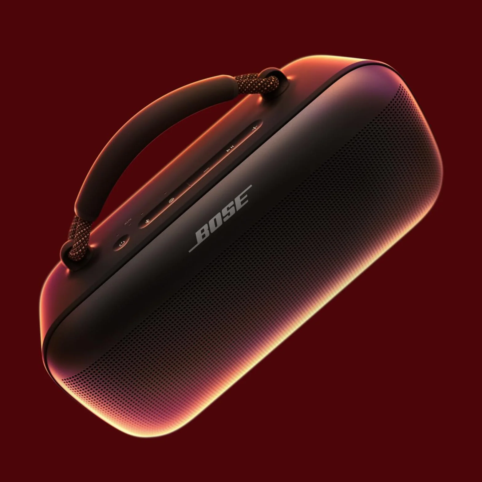 Bose Tragbarer SoundLink Max Lautsprecher, große tragbare Bluetooth Boombox mit Akku, wasserdichte Lautsprecher Boxen, bis zu 20h Akkulaufzeit, USB-C, integrierter 3,5 mm AUX-Eingang, Schwarz