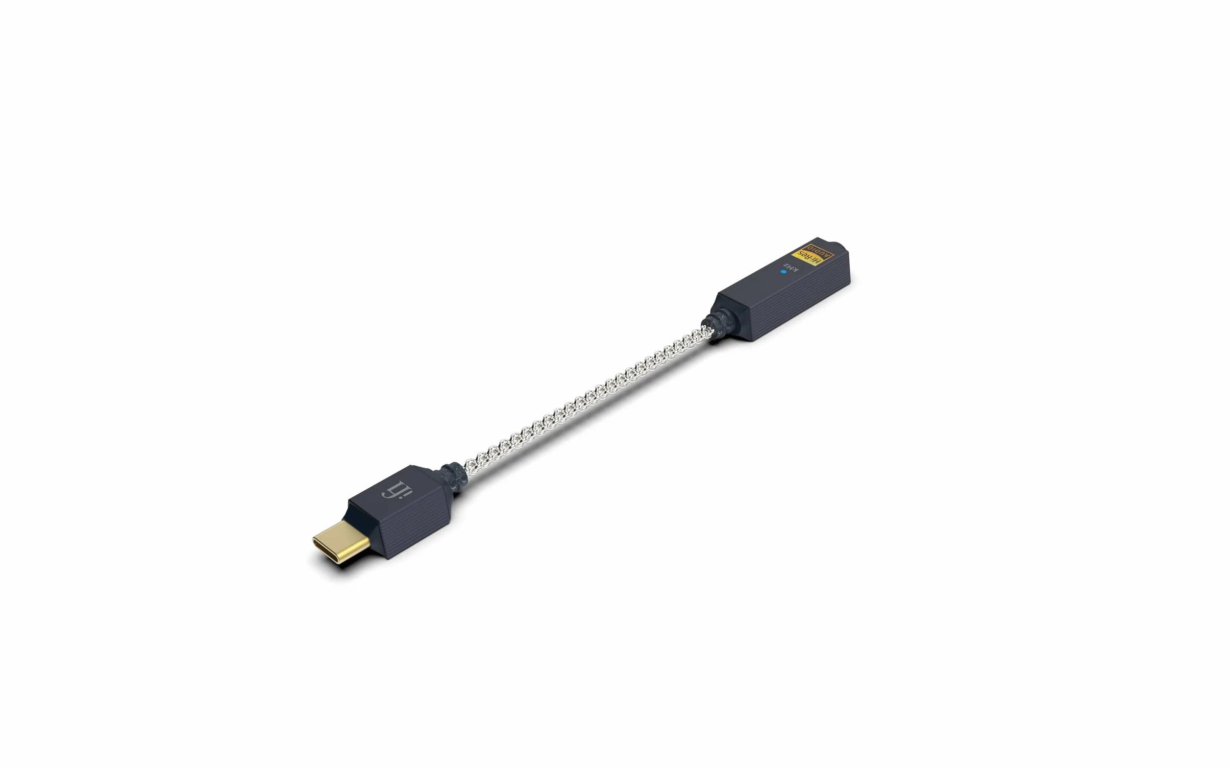 iFi Audio GO Link 2 Tragbarer DAC- und Kopfhörerverstärker USB-C zu 3,5 mm Adapter Hi-Res ESS DAC 32-Bit/384kHz PCM