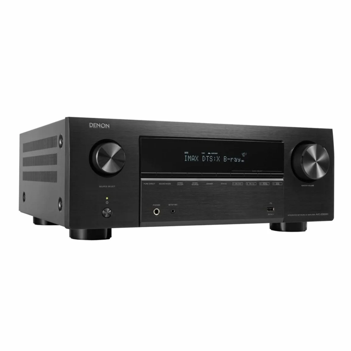 Denon AVC-X3800H 9.4-Kanal AV-Receiver Verstärker mit Auro-3D Dolby Atmos DTS:X 8K-Eingänge Bluetooth AirPlay 2 HEOS-Multiroom Alexa kompatibel schwarz