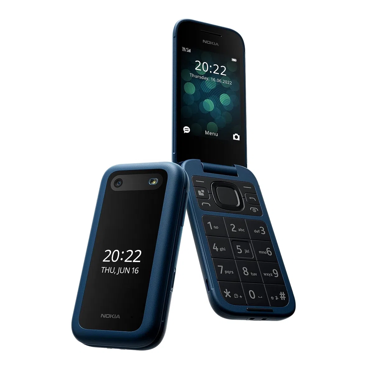 Nokia 2660 Flip-Funktion für alle Anbieter 0,05 GB Handy mit 7,1 cm (2,8 Zoll) Display, 4G-Konnektivität, Hörgerätekompatibilität (HAC), integrierter Kamera, MP3-Player, kabellosem FM-Radio und
