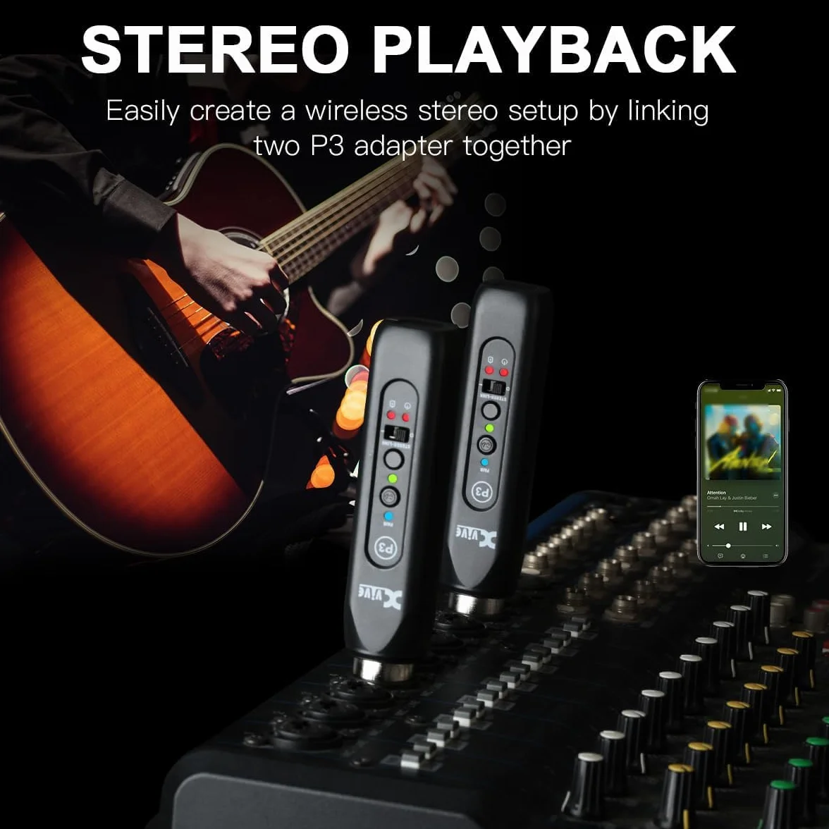 XVive P3 Bluetooth Audio Receiver
