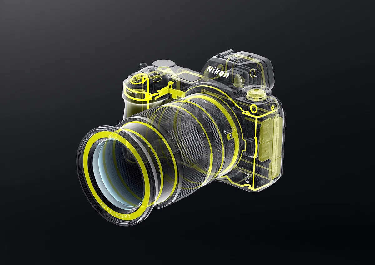 Nikon Z 6II KIT 24-70 mm 1:4 S, VOA060K001 Schwarz