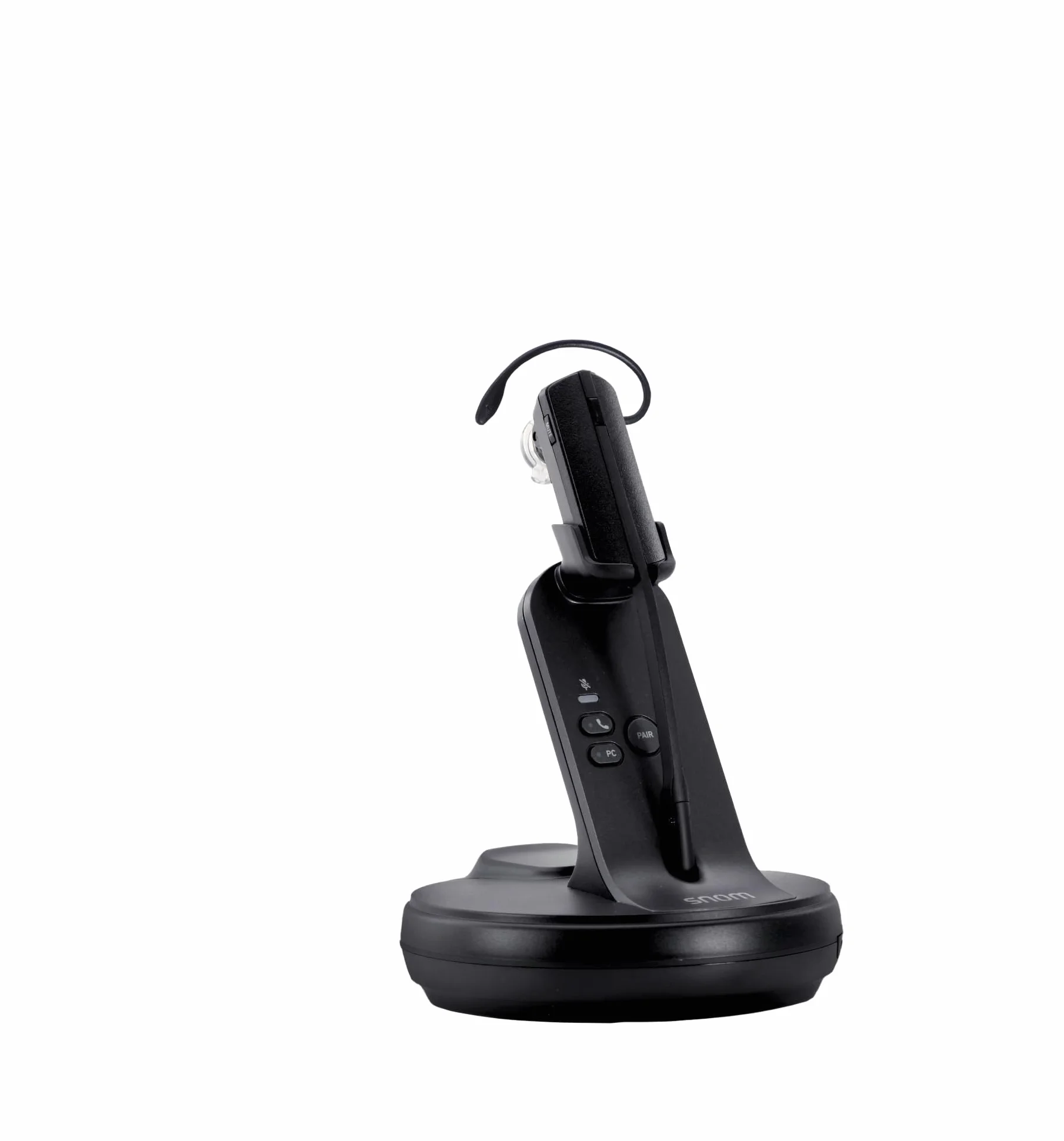 Snom A170C DECT-Headset, BT 5.3, ANC, Hot-Swap Akku, Kabellos, Schwarz, 25m Reichweite, VoIP