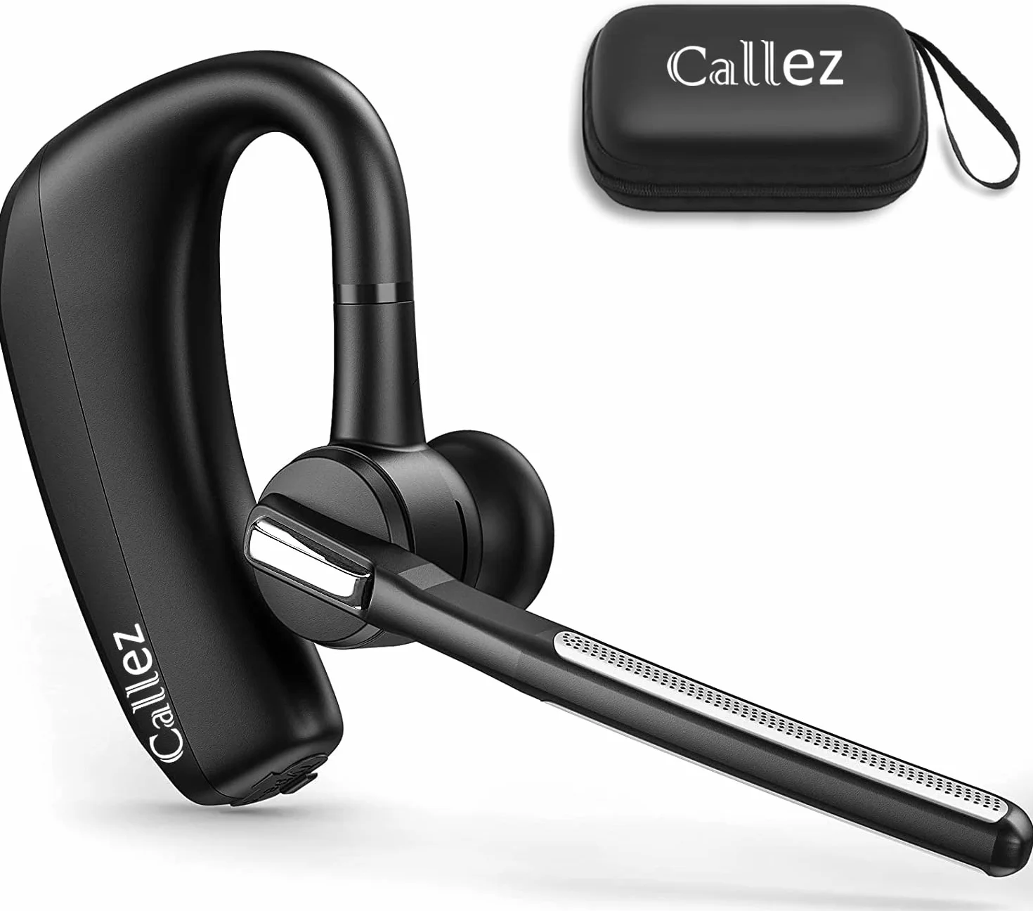 Headset Bluetooth V5.0 mit CVC8.0 Dual Mikrofon Noise Cancelling Kabellos Kopfhörer Wireless für iPhone Samsung Smartphone