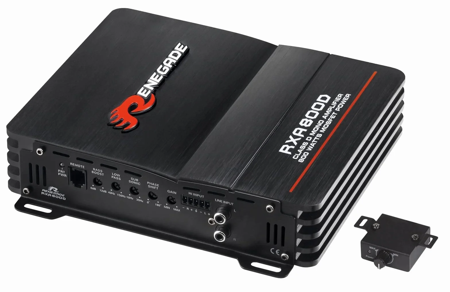 Renegade RXA800D - Class D Mono Verstärker Endstufe 1-Kanal