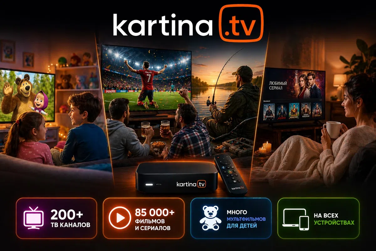 Original Kartina Eva Receiver inkl. 365 Tage Kartina.TV Nutzung