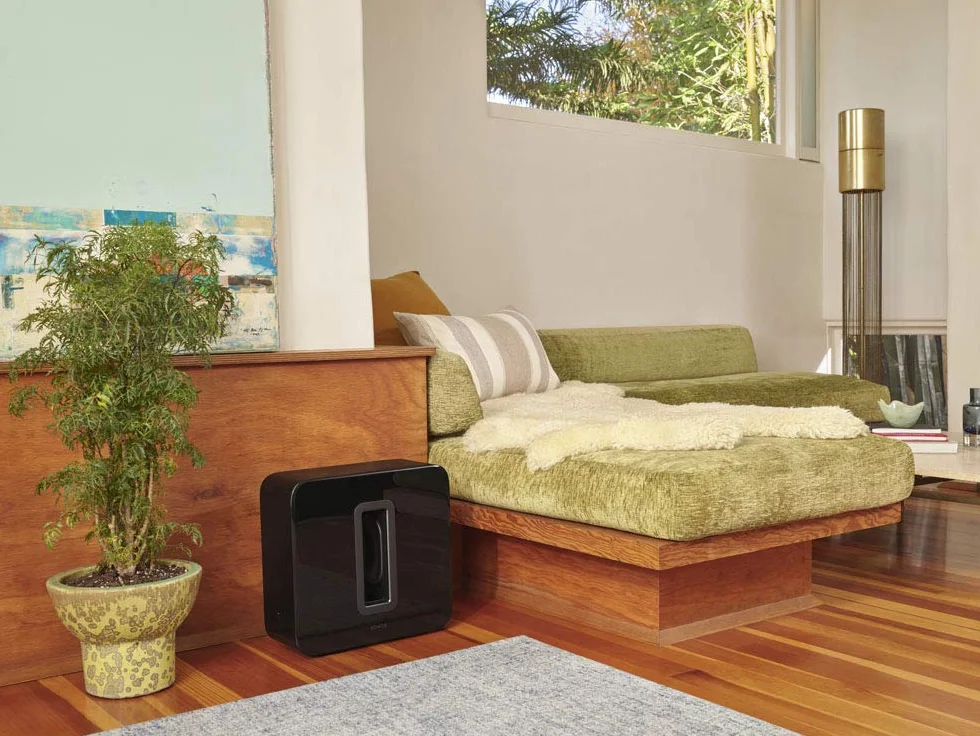 Sonos Sub Gen.3 Schwarz – Leistungsstarker WLAN Subwoofer für tiefe Bässe
