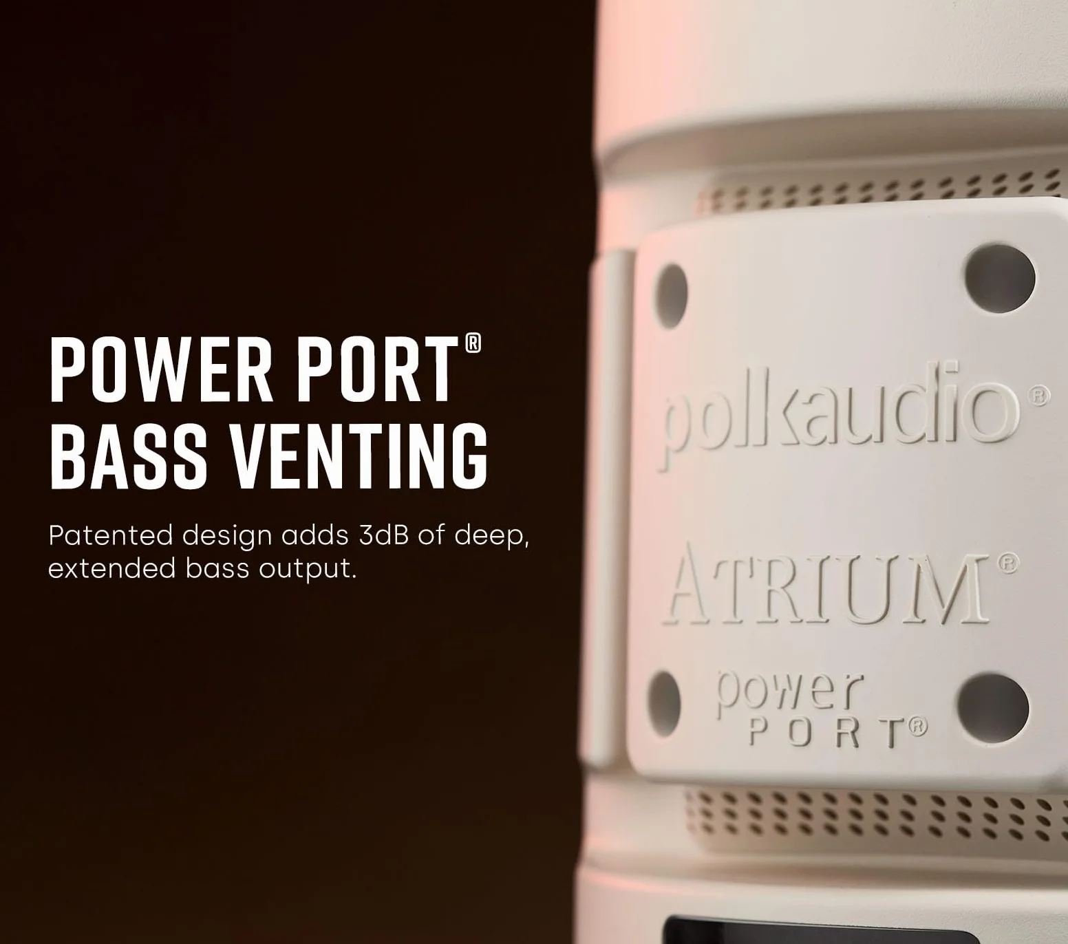 Polk Audio Atrium 8 SDI Außen-Lautsprecher (125 W) schwarz
