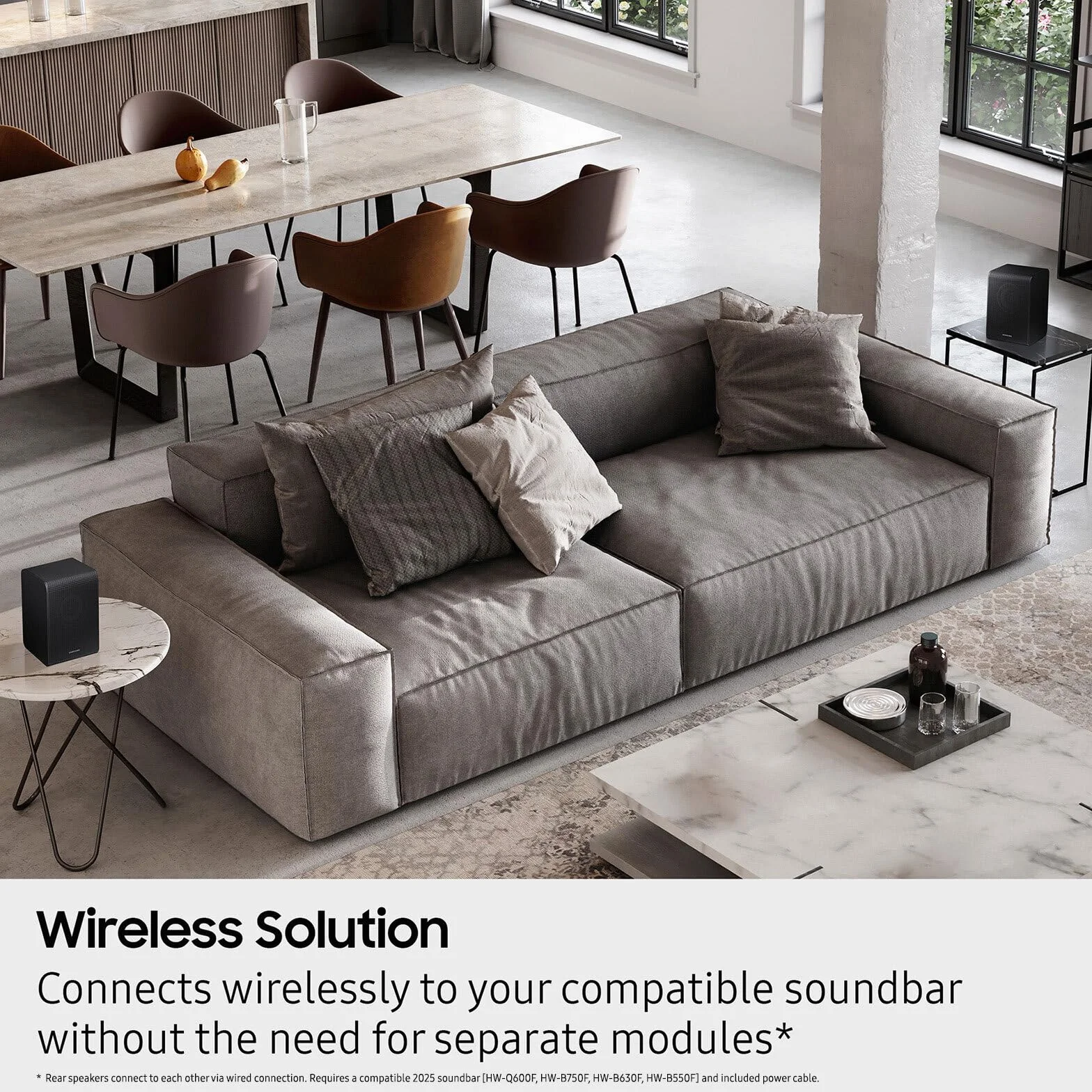 Samsung 9250S Wireless Rear Speaker Kit Schwarz (SWA-9250S/ZA, 2025)
